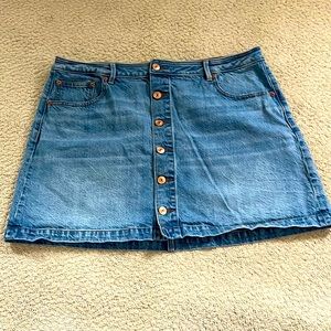 American Eagle Outfitters Blue Denim Skirt